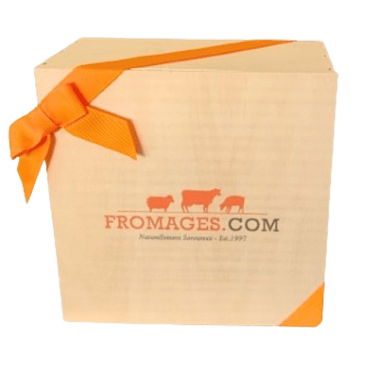 Boîte cadeau en bois - 4 fromages
