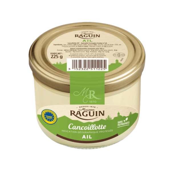 Cancoillotte à l'ail - 225g