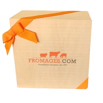 Boîte cadeau en bois - 4 fromages